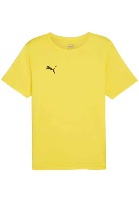 Tricou barbatesc teamRISE - galben - material usor - croiala regulata