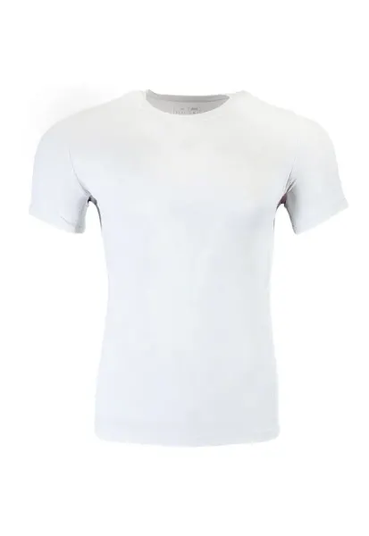 Tricou barbatesc  Techfit Aeroready - alb - material maneca scurta - Alb