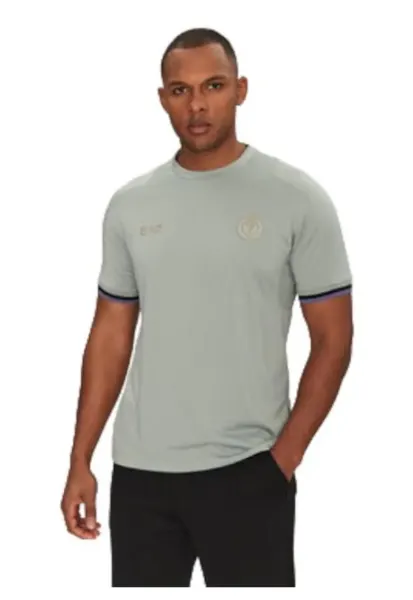 Tricou barbati  EA7 - verde - poliester -