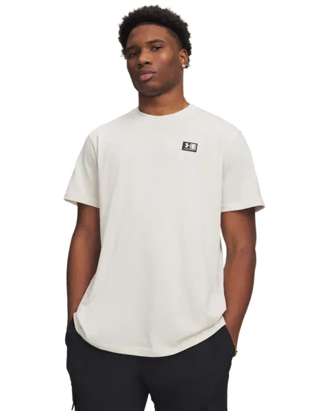 Tricou Barbati Heavyweight Left Chest PATCH SHORT SLEEVE Under Armour