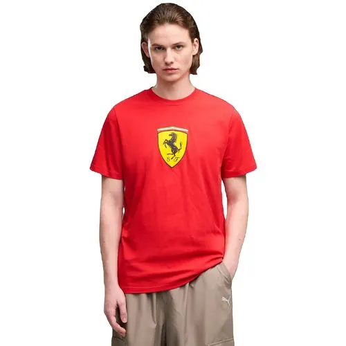 Tricou barbati Puma Ferrari Colored Shield Tee 63700302