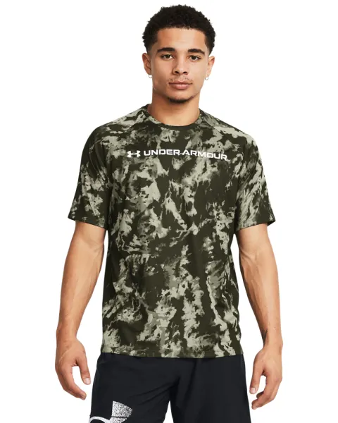 Tricou Barbati TECH ABC CAMO Short Sleeve Under Armour