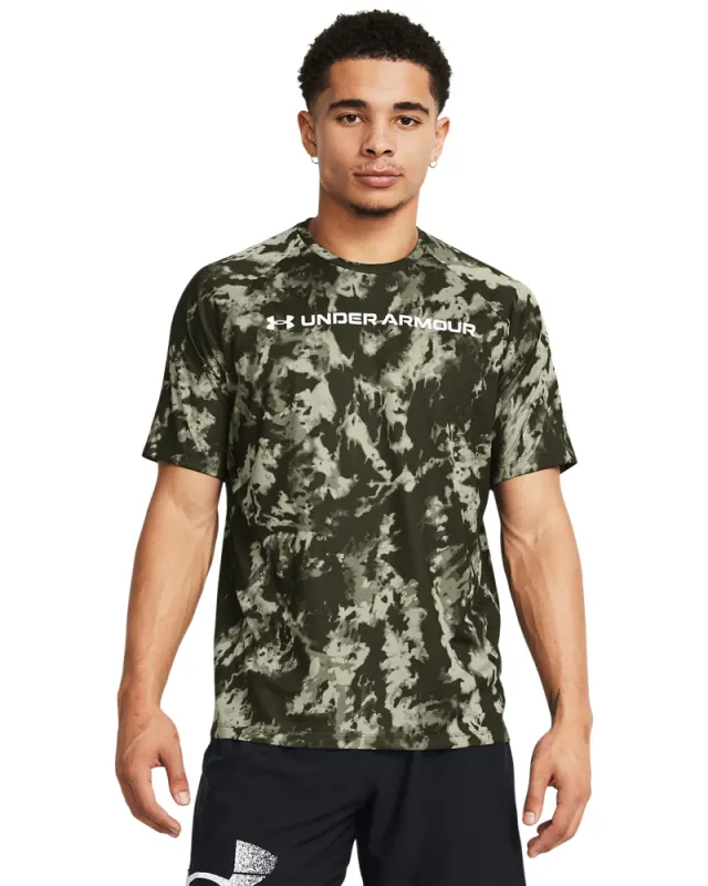 Tricou Barbati TECH ABC CAMO Short Sleeve Under Armour