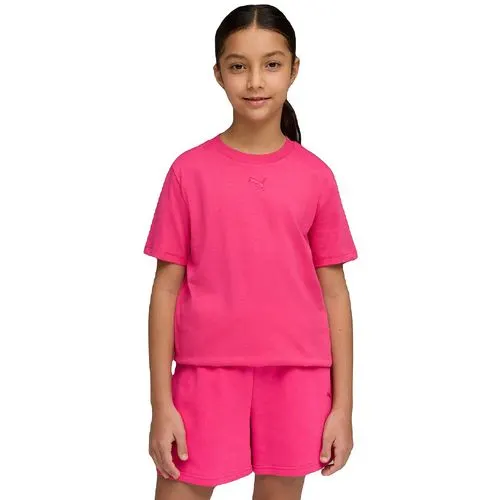 Tricou copii Puma Ess Centered Cat Logo Tee G 69297259