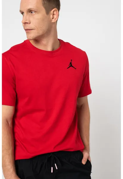 Tricou cu logo pentru antrenament Jordan Jumpman - Rosu