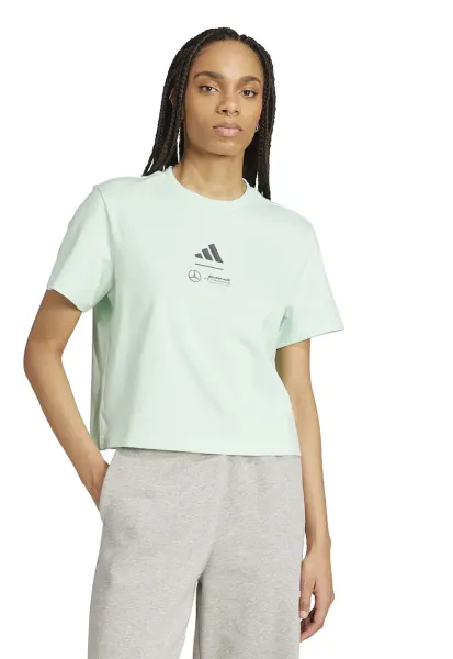 Tricou cu logo pentru antrenament - Verde pal