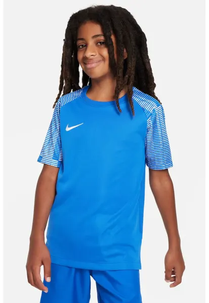 Tricou cu tehnologie Dri-Fit pentru fotbal Academy - Albastru royal