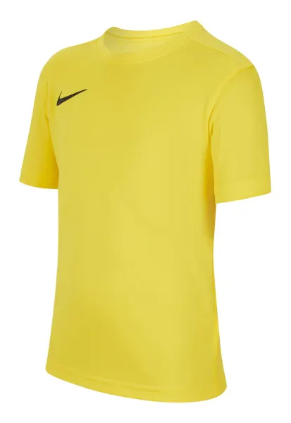 Tricou cu tehnologie Dri-Fit pentru fotbal Park - Negru/Galben