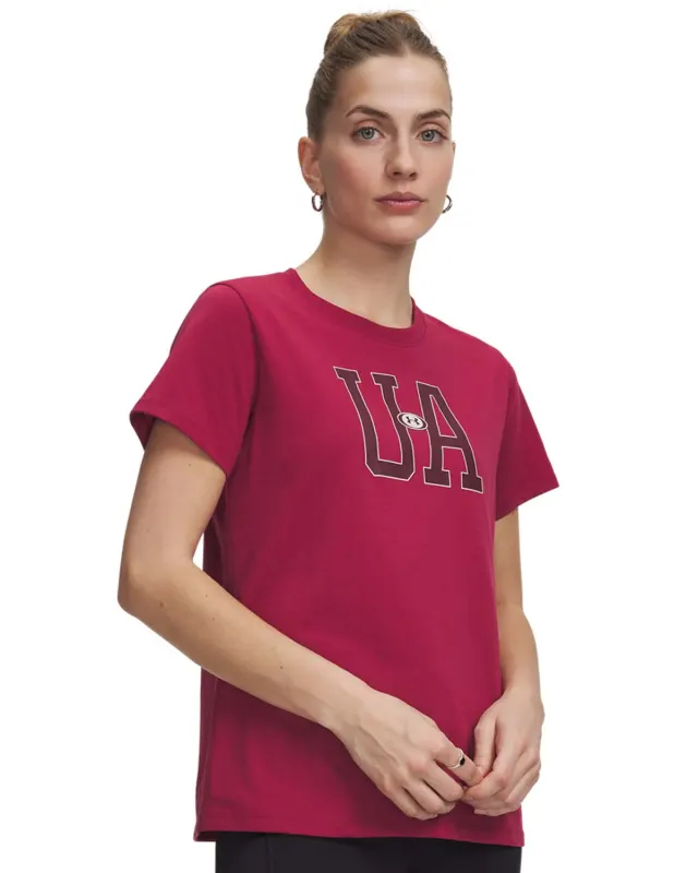 Tricou Dama ICON FLEECE GRAPHIC Short Sleeve Under Armour