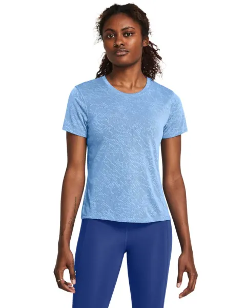 Tricou Dama LAUNCH CAMO Short Sleeve Under Armour