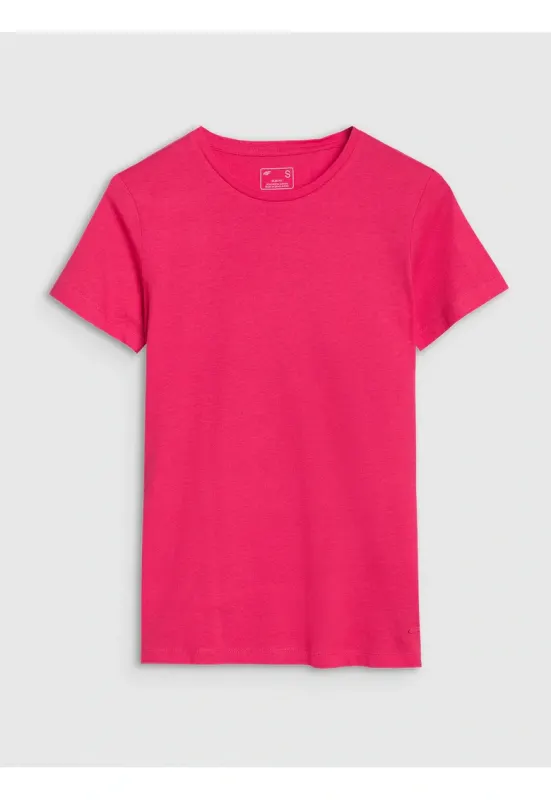 Tricou dama Slim - roz - stil sportiv