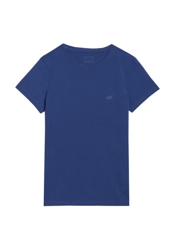 Tricou dama WMM00TTSHF2255-031S - 4F - Bumbac - Bleumarin