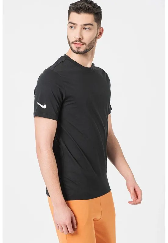Tricou de bumbac pentru fotbal Park20 - Negru