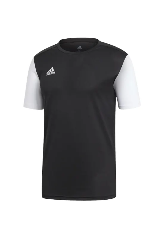 Tricou de fotbal pentru copii -  Negru/Alb - Negru