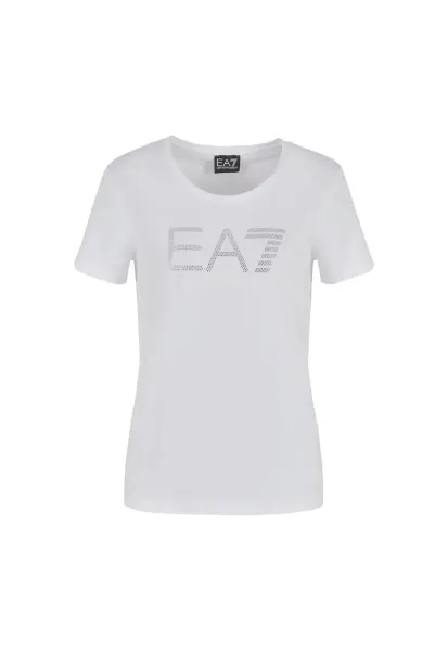 Tricou  EA7 Logo Series 30642 - Alb