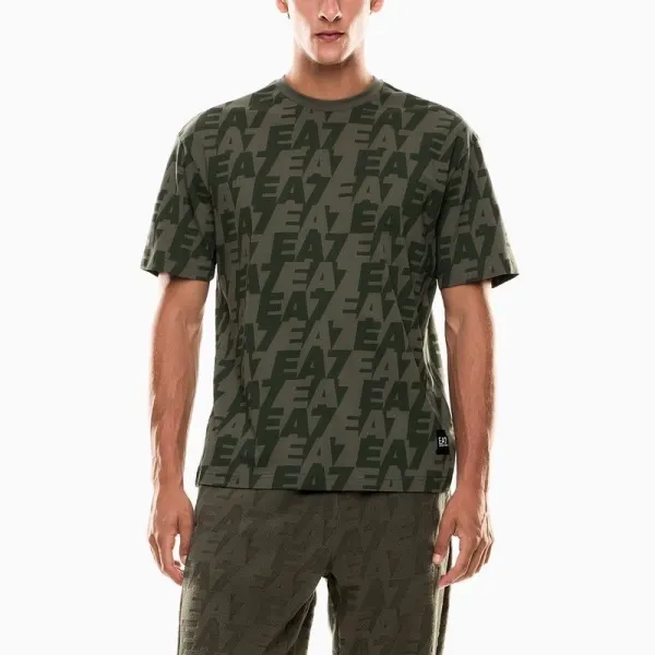 Tricou EA7 TRAIN LOGO SERIES M POLAR LOGO TEE SS