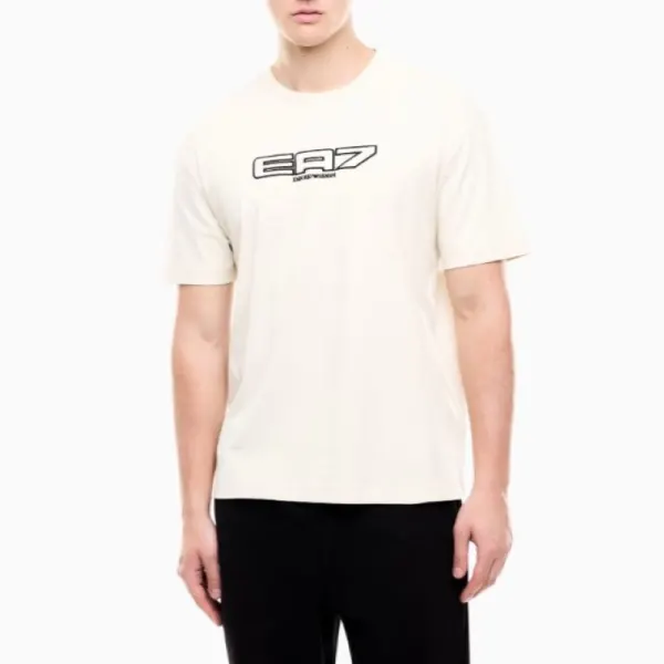 Tricou EA7 TRAIN LOGO SERIES M TEE SS MODERN LOGO COPL