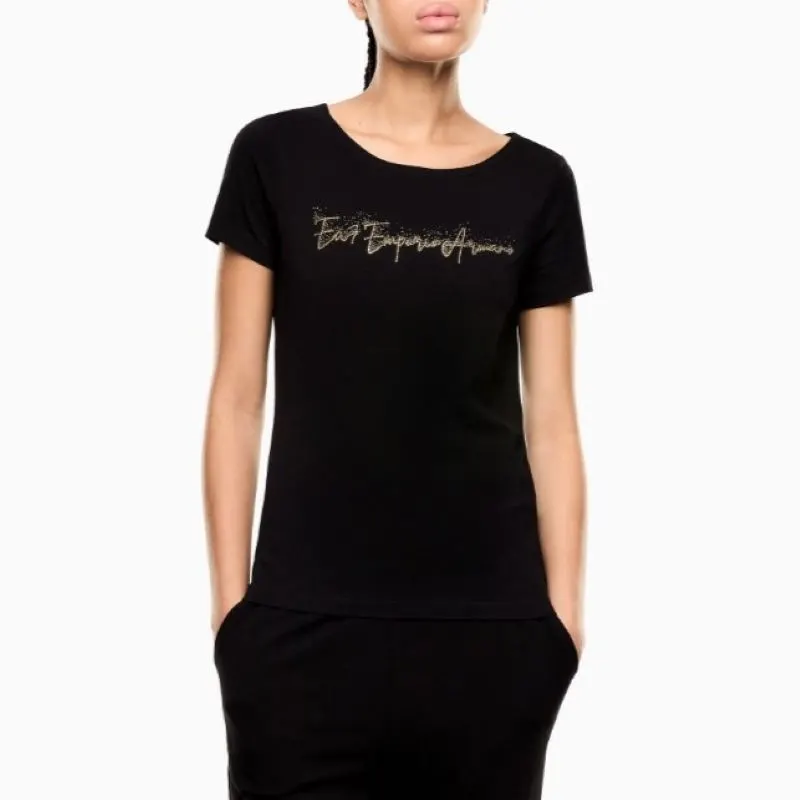Tricou EA7 TRAIN LOGO SERIES W HANDWRITTEN TEE CROSSOVER