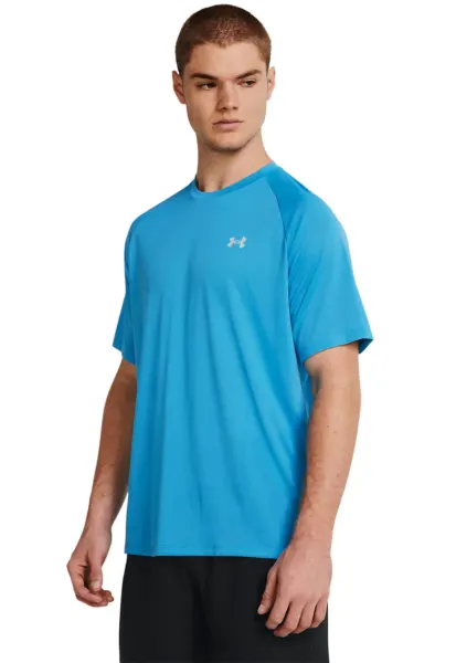 Tricou lejer pentru antrenament Tech™ Reflective - Albastru deschis