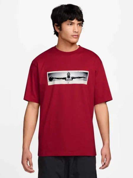 Tricou M J Nc Wings Photo Ss Crew