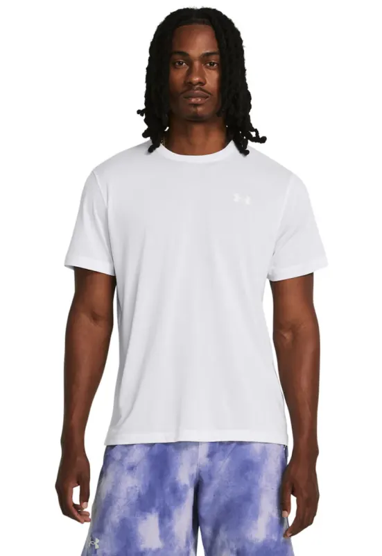 Tricou pentru alergare Launch - Alb optic