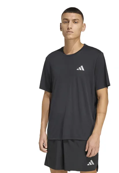 Tricou pentru alergare Run Ess - Negru
