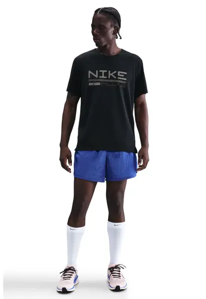 Tricou pentru alergare Winter Miller - Negru/Gri inchis