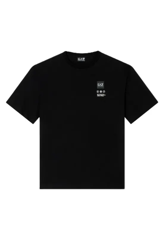 Tricou pentru Barbati - train logo series m tee ss writings - 7M000976-AF17789-UC001 - Negru