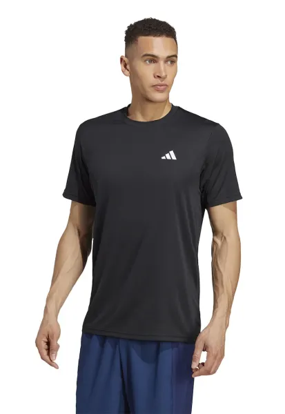 Tricou pentru fitness Base - Negru