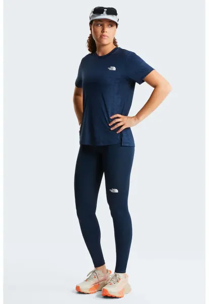 Tricou pentru fitness Flex - Alb/Albastru inchis