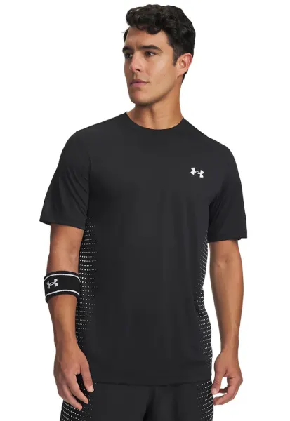 Tricou pentru fitness Teck Play - Negru