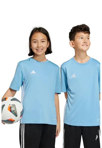 Tricou pentru fotbal Tabela 23 - Albastru glaciar