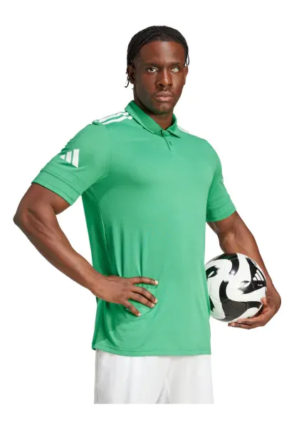 Tricou polo barbati  Squadra 25 - verde - reciclat - Verde