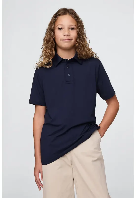 Tricou polo Tech Performance - Bleumarin