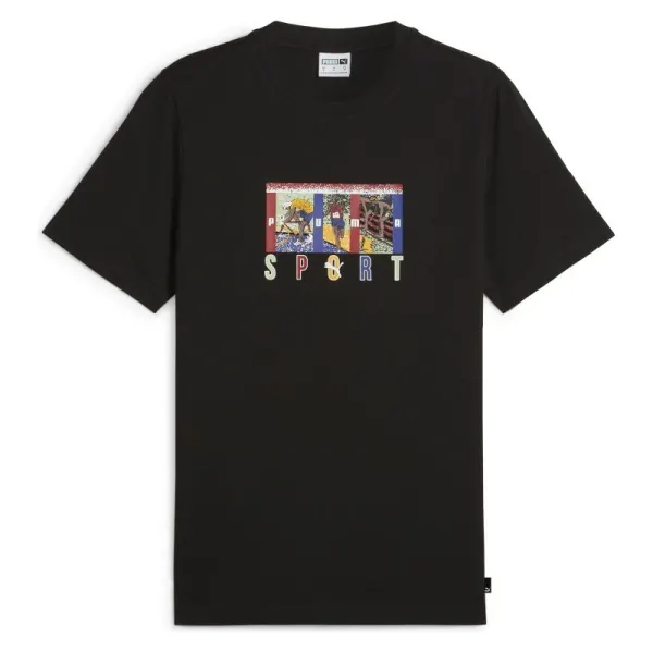Tricou PUMA pentru barbati GRAPHICS SPORT TEE - 62541801