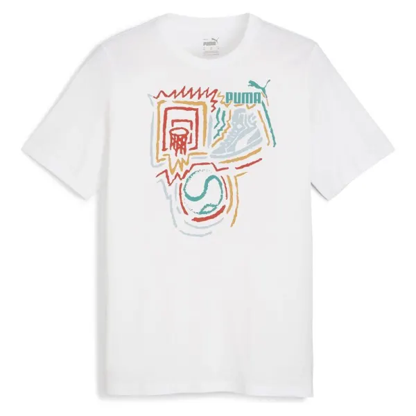 Tricou PUMA pentru barbati GRAPHICS YEAR OF SPORTS TEE - 68017602