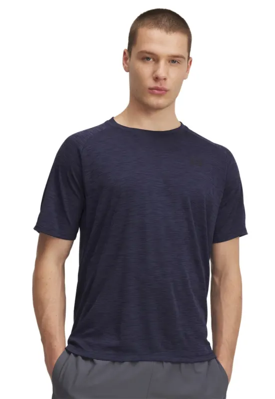 Tricou regular-fit cu model texturat pentru antrenament Tech™ - Gri antracit