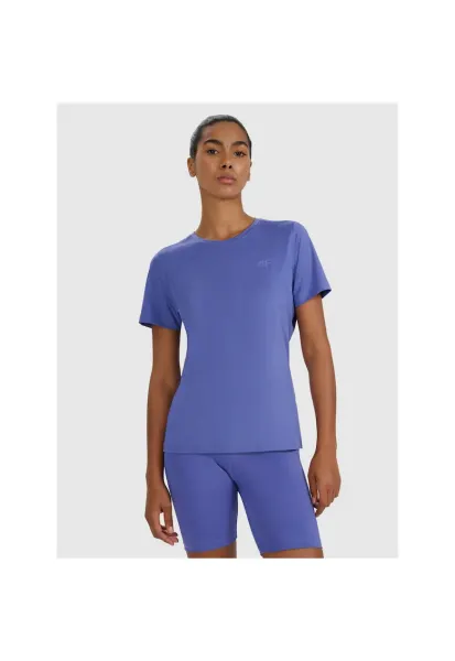 Tricou sport  antrenament - albastru - din poliester