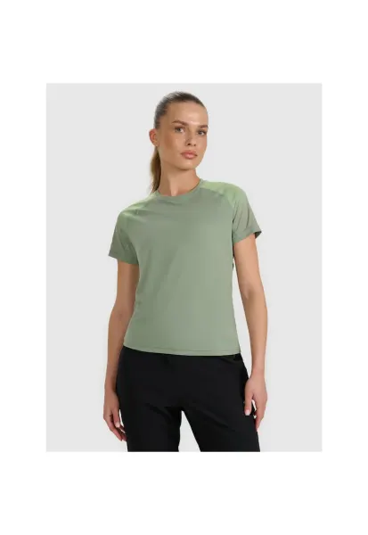 Tricou sport antrenament - verde - poliester