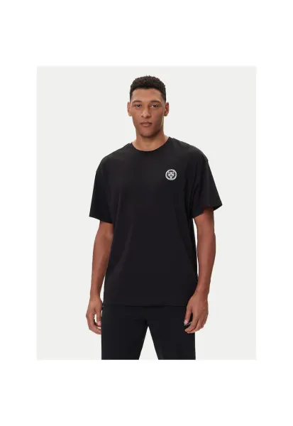 Tricou sport barbat -  negru - bumbac