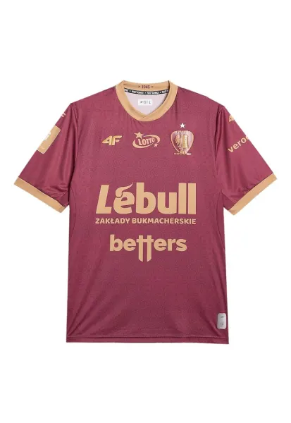 Tricou sport barbati  bumbac - portocaliu/visiniu