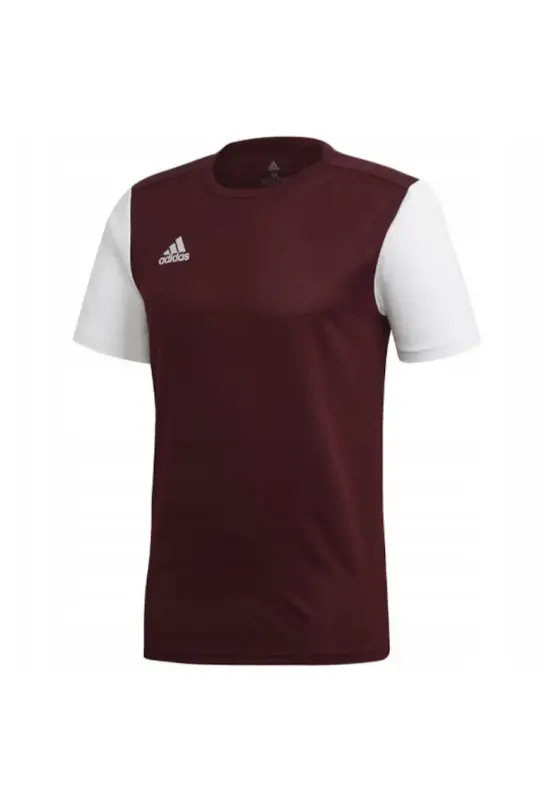 Tricou sport barbati -  Poliester - Rosu/Alb - Alb/Visiniu