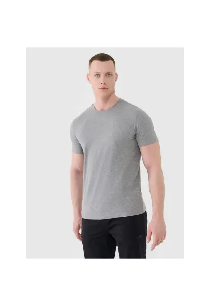 Tricou sport barbati uscare rapida - gri - material sintetic - Gri