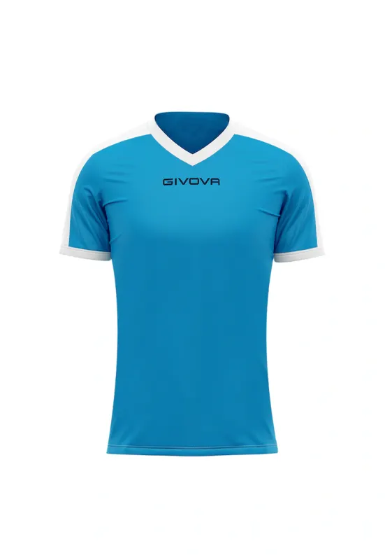 Tricou sport copii  Revolution - Albastru Royal / Alb - 110-122 CM