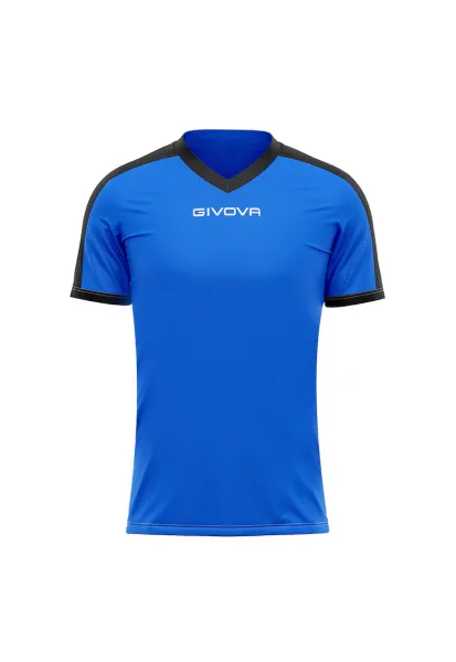 Tricou sport copii  Revolution - Albastru Royal / Negru -