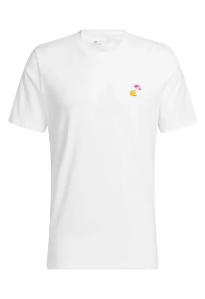 Tricou sport Lil Stripe Spring Break - Alb