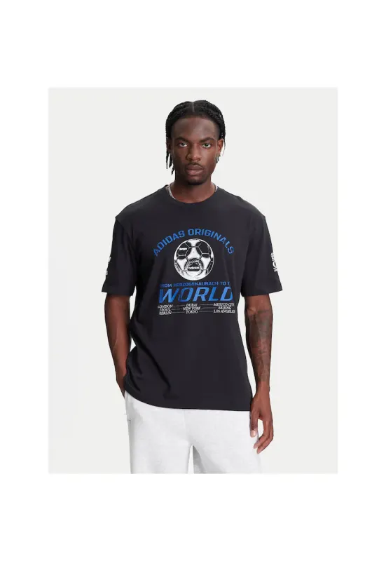 Tricou sport pentru barbati negru - bumbac