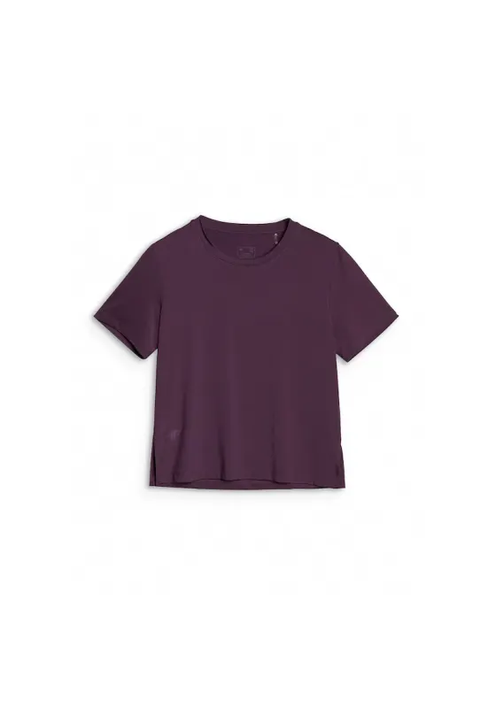 Tricou sport supradimensionat - violet - poliester - uscare rapida