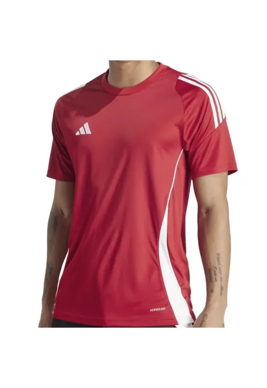 Tricou Tiro 24 Training barbati - Rosu