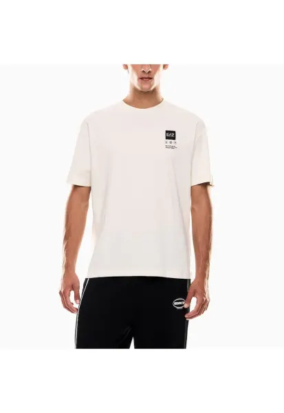Tricou  train logo series m tee ss - Bej